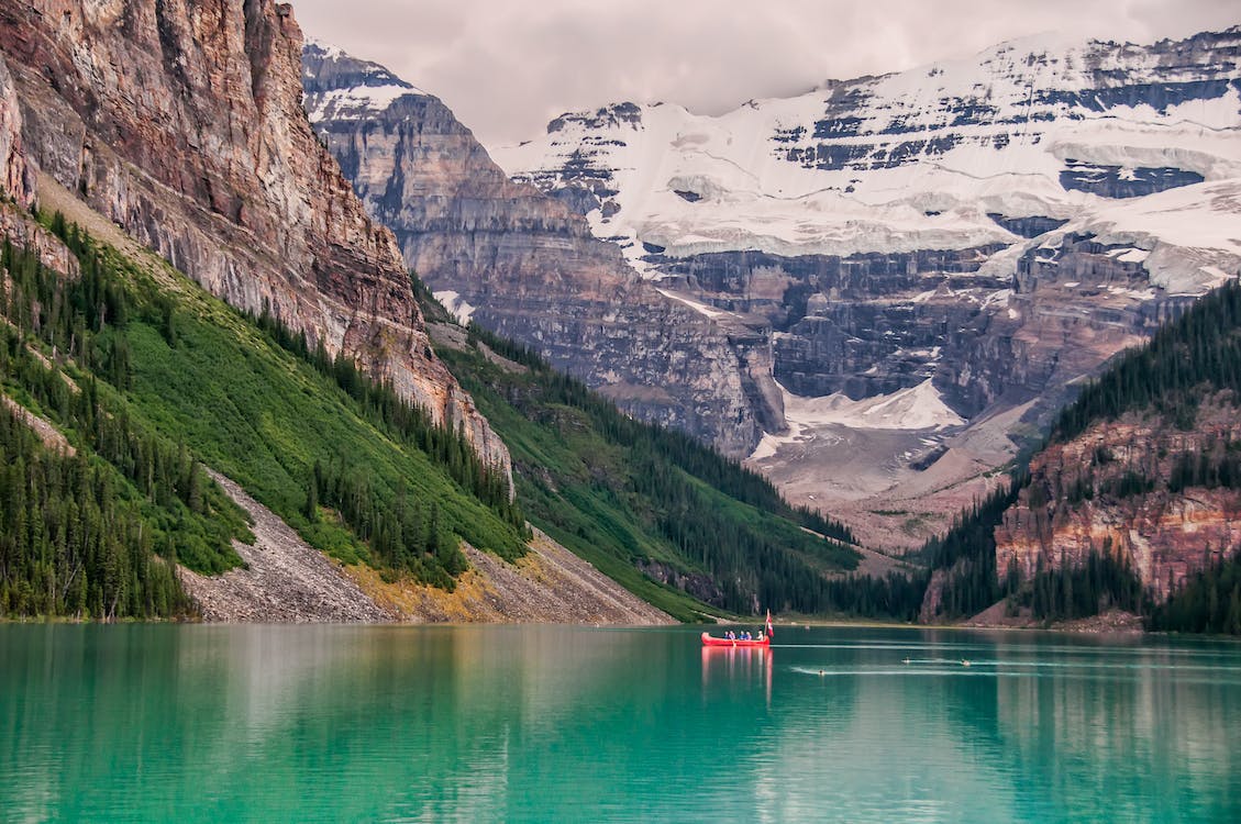 a beautiful landscape in Canada